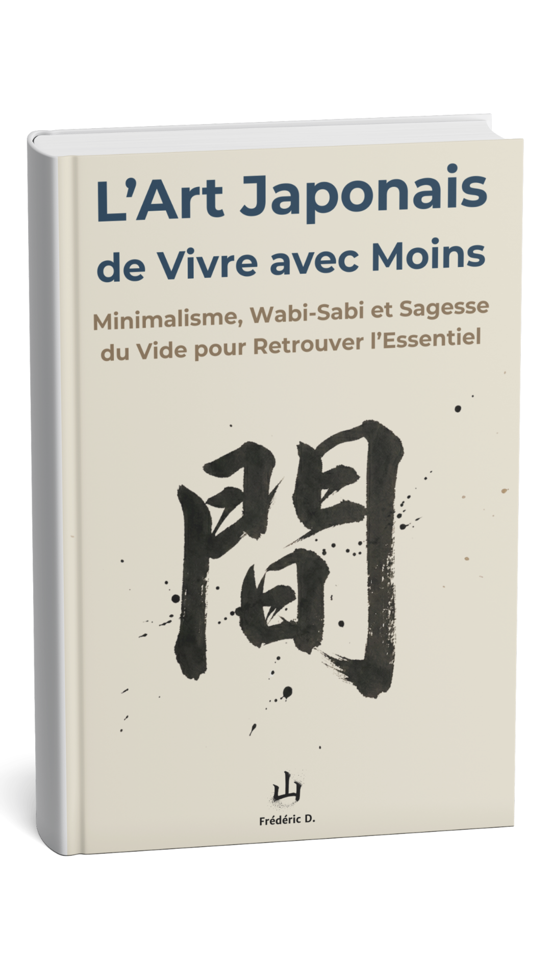 Couverture — L'Art Japonais de Vivre avec Moins